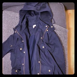 JCrew Hooded jacket/raincoat XL